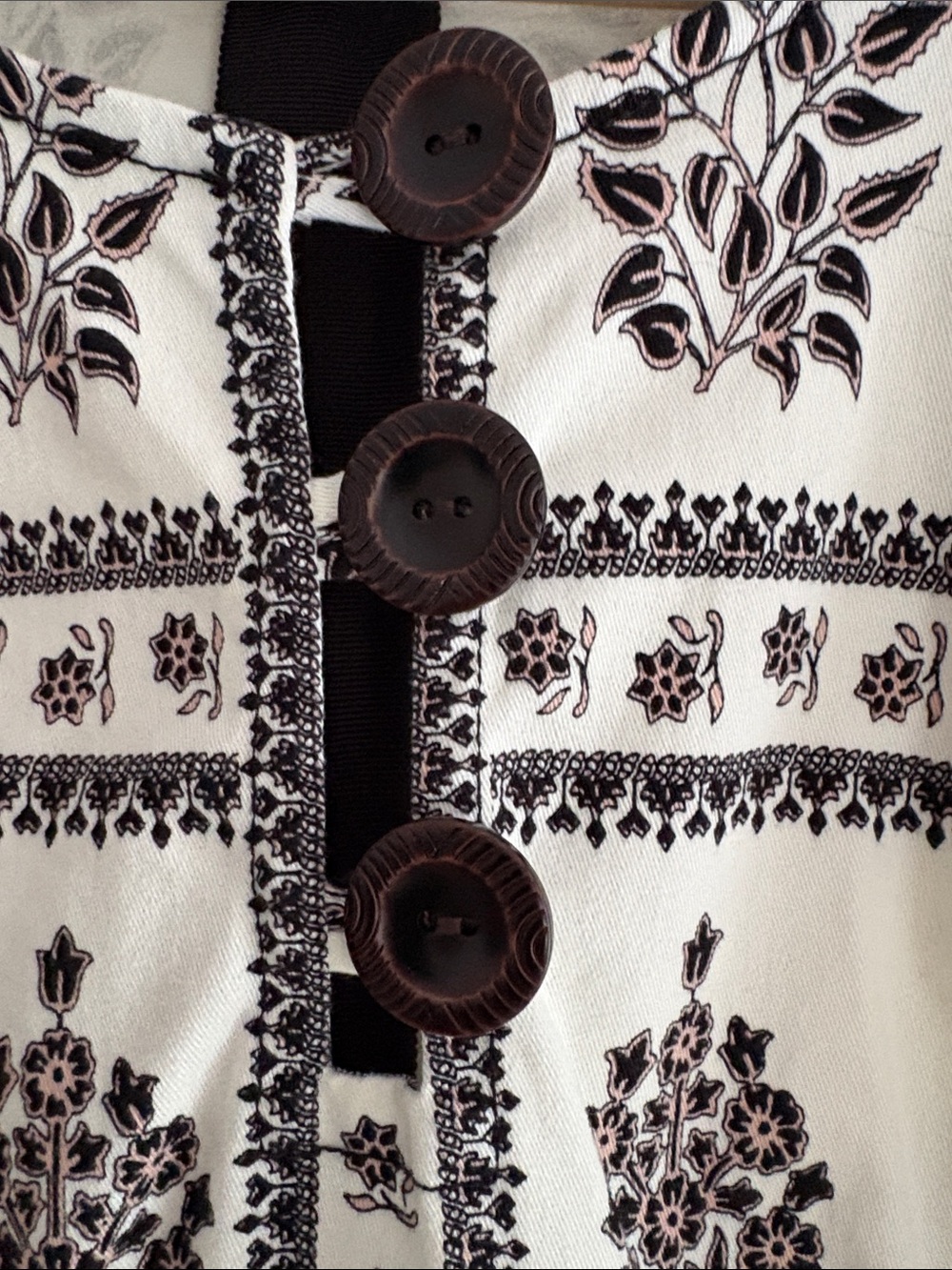 Anthropologie Black&White Sleeveless Sheath Dress w/ unique  block print pattern - Picture 7 of 7